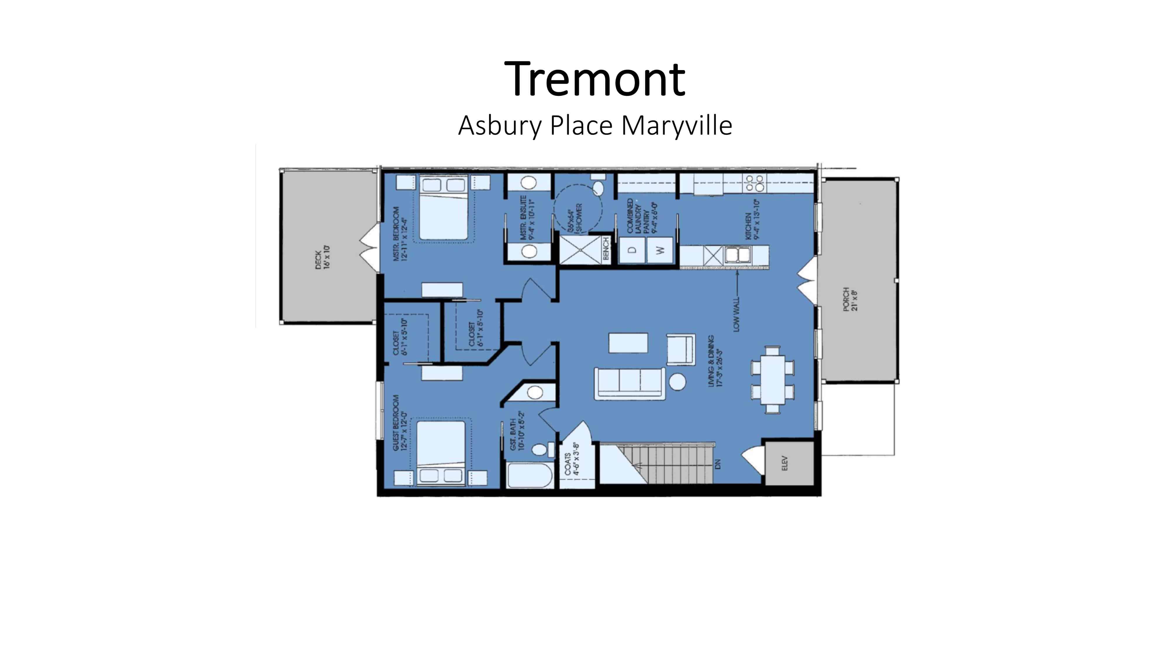 tremont floor plan
