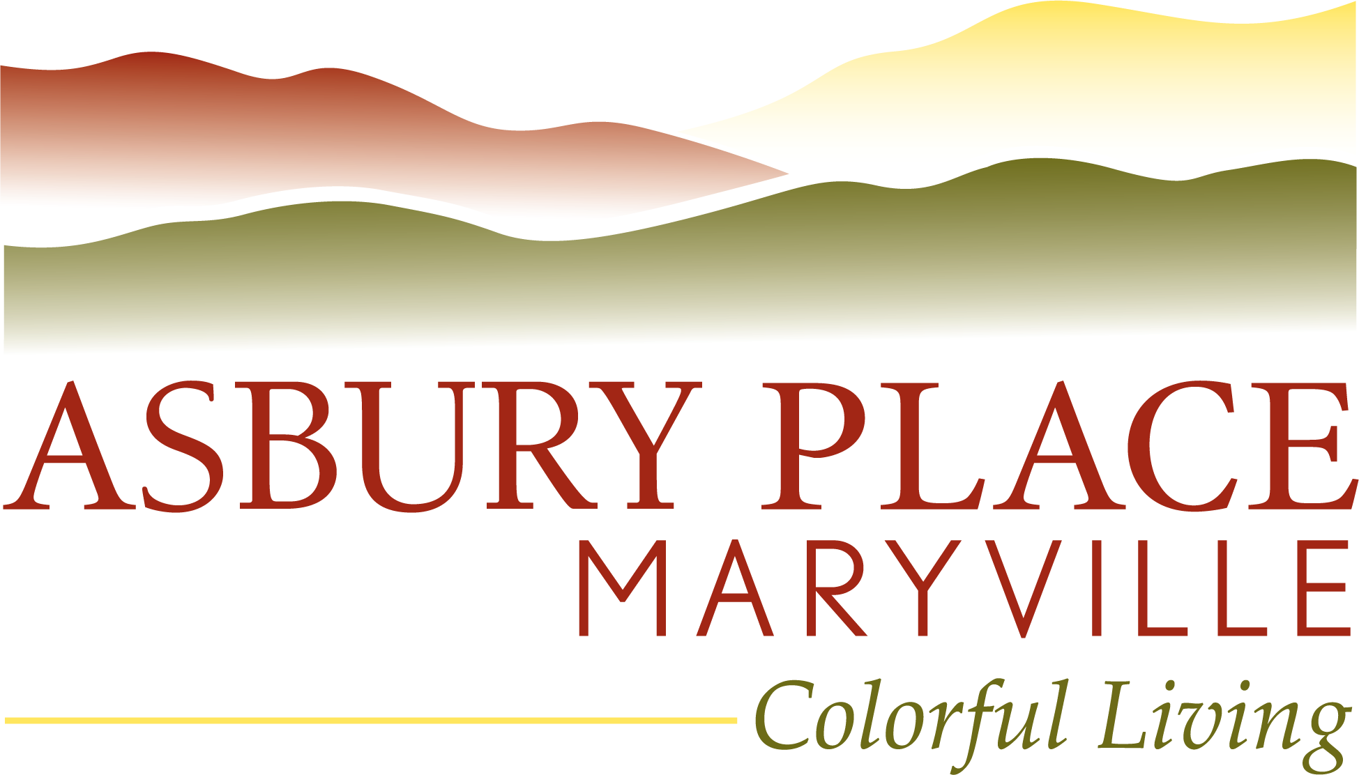 Asbury Place Maryville colorful living logo