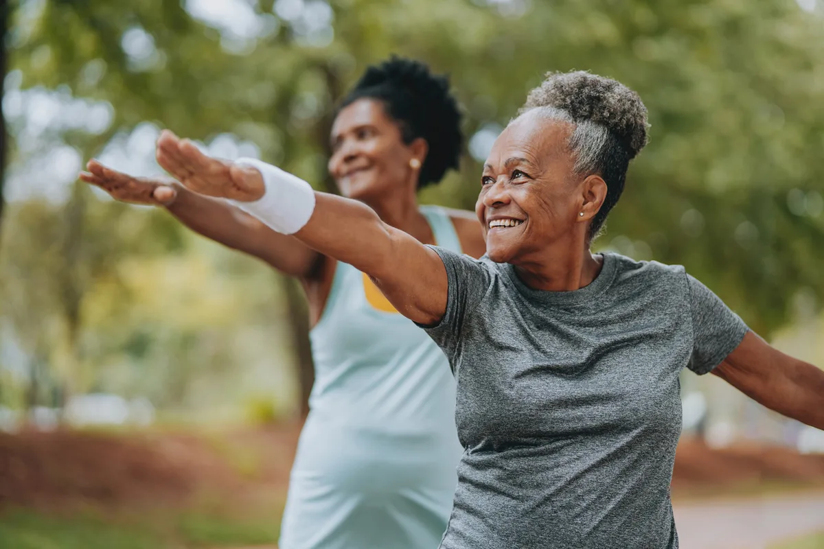 Maryville senior residents participating in wellness in senior living